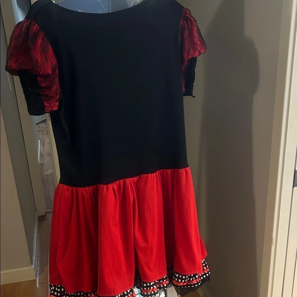 Kids Red and Black Little Red Riding hood Halloween Costume